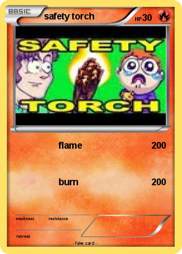 Pokemon safety torch