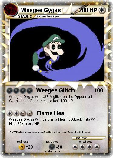 Pokemon Weegee Gygas