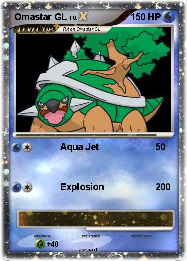 Pokemon Omastar GL