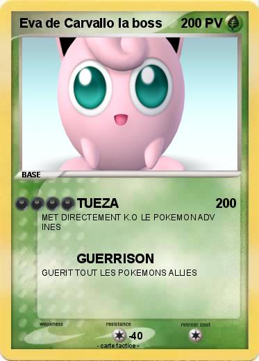 Pokemon Eva de Carvallo la boss