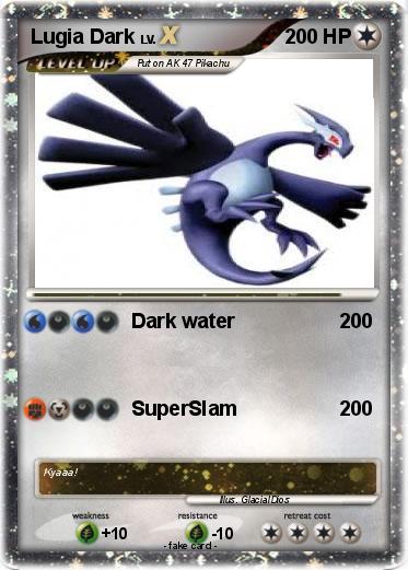 Pokemon Lugia Dark