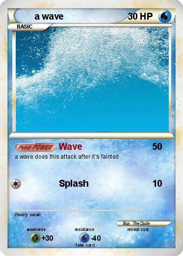 Pokemon a wave