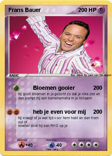 Pokemon Frans Bauer