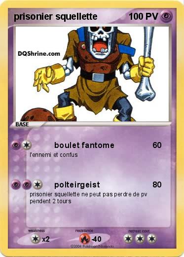 Pokemon prisonier squellette