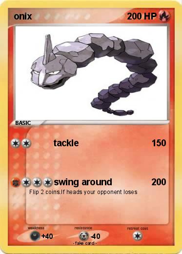 Pokemon onix