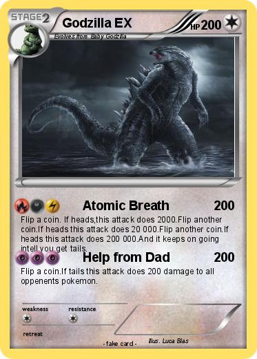 Pokemon Godzilla EX
