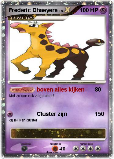 Pokemon Frederic Dhaeyere