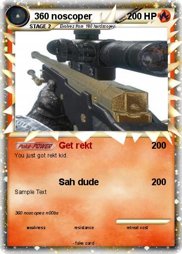 Pokemon 360 noscoper