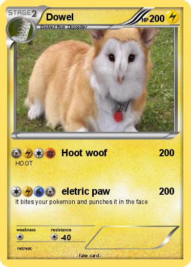 Pokemon Dowel