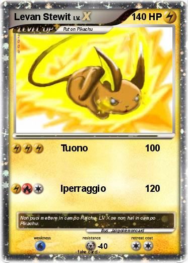 Pokemon Levan Stewit