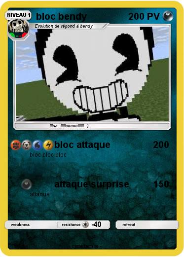 Pokemon bloc bendy
