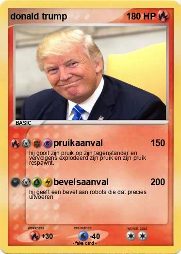 Pokemon donald trump