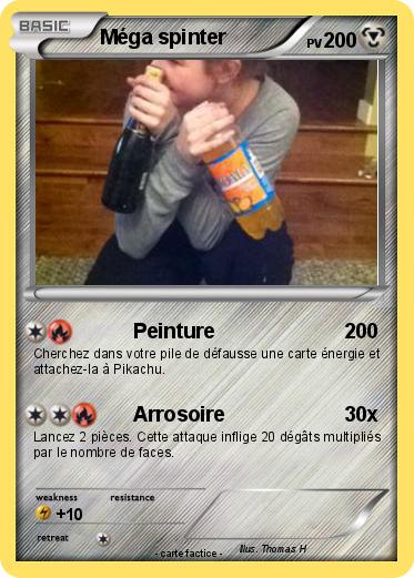 Pokemon Méga spinter