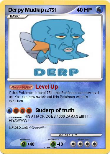 Pokemon Derpy Mudkip