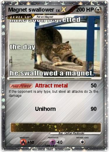 Pokemon Magnet swallower
