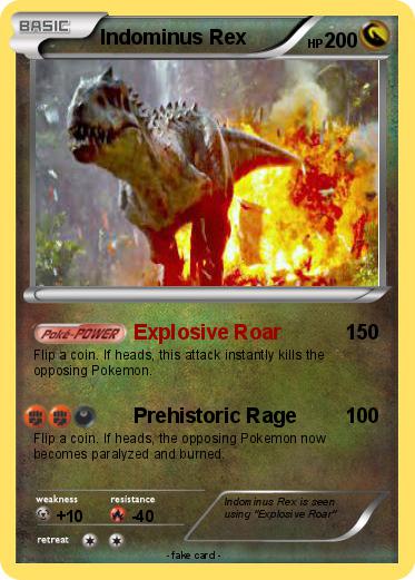 Pokemon Indominus Rex