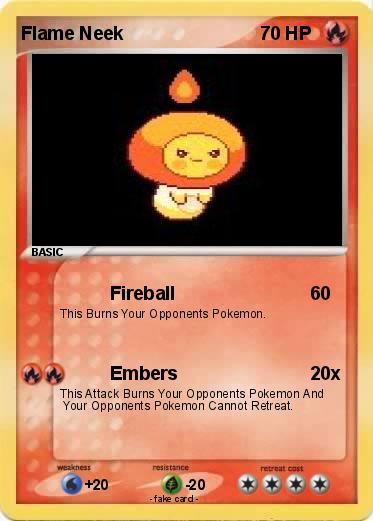 Pokemon Flame Neek