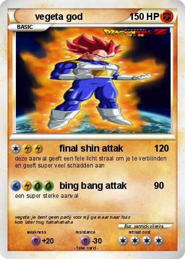 Pokemon vegeta god