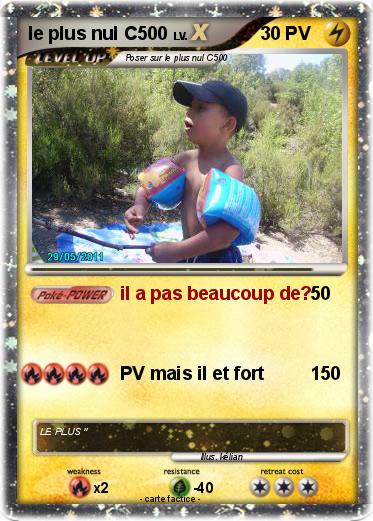 Pokemon le plus nul C500
