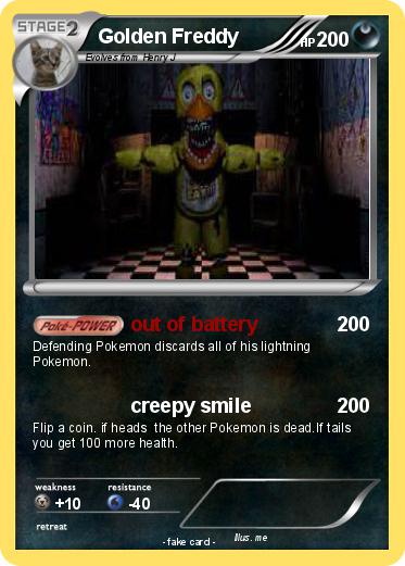 Pokemon Golden Freddy