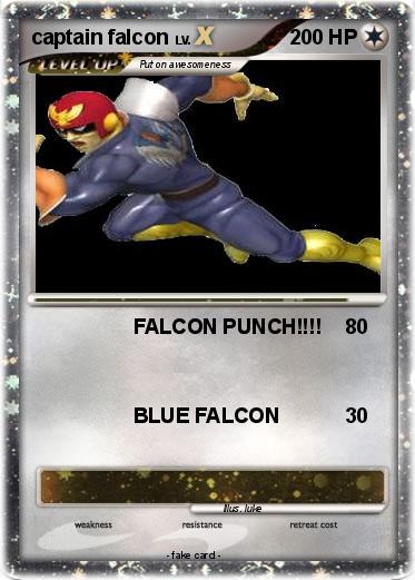 Pokemon captain falcon