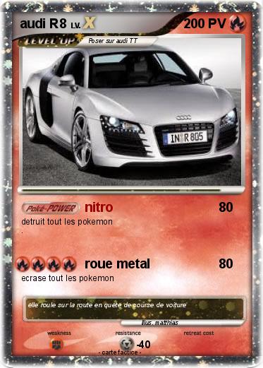 Pokemon audi R8