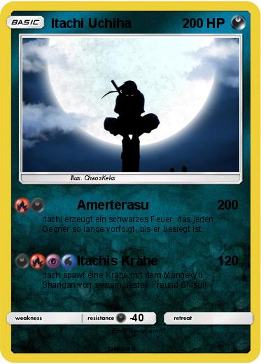 Pokemon Itachi Uchiha