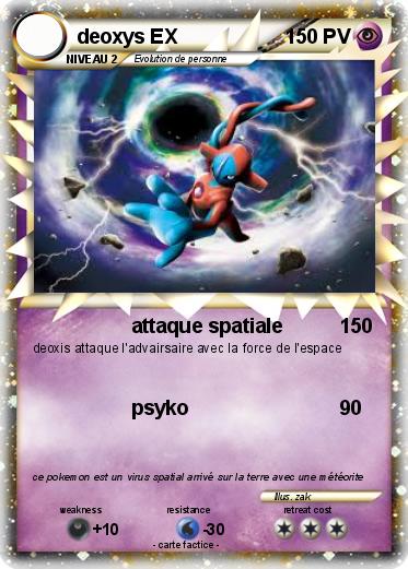 Pokemon deoxys EX