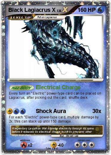 Pokemon Black Lagiacrus X
