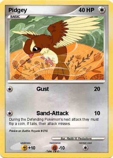 Pokemon Pidgey