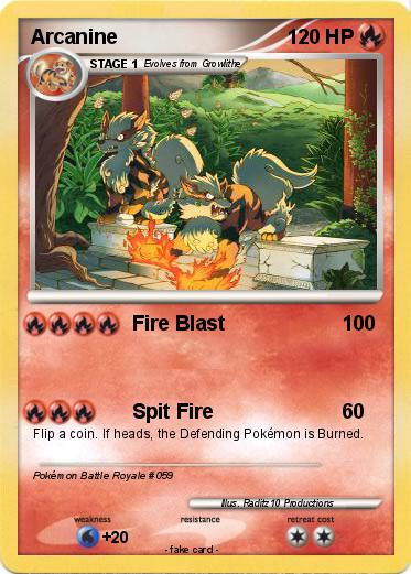 Pokemon Arcanine