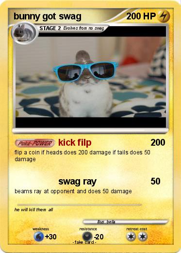 Pokemon bunny got swag