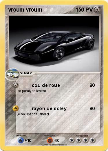 Pokemon vroum vroum