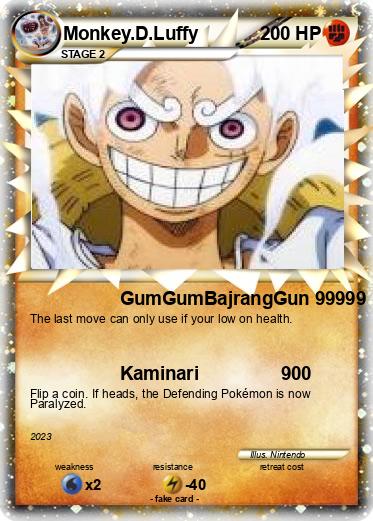 Pokemon Monkey.D.Luffy