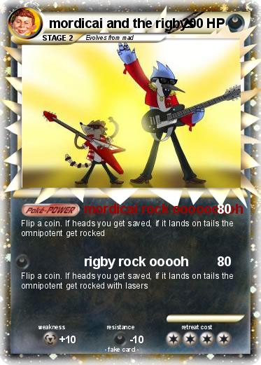 Pokemon mordicai and the rigbys