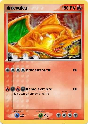 Pokemon dracaufeu