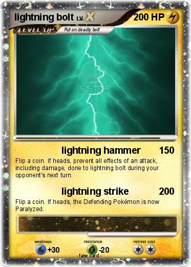 Pokemon lightning bolt