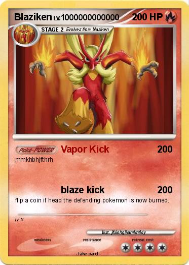Pokemon Blaziken