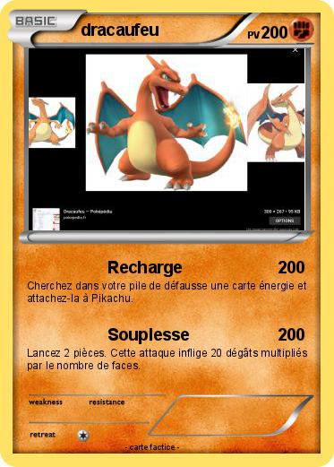 Pokemon dracaufeu