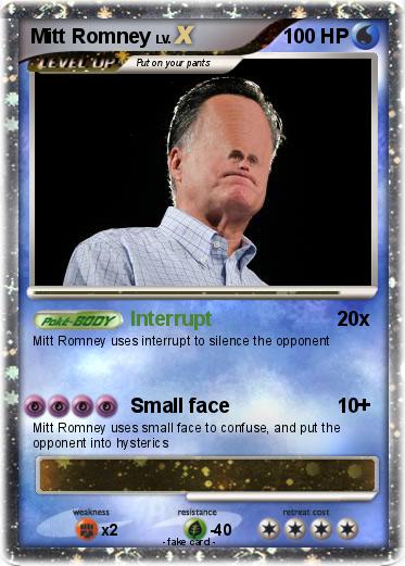 Pokemon Mitt Romney