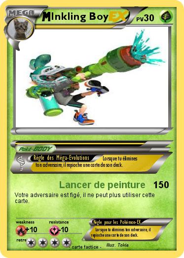Pokemon Inkling Boy