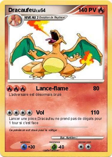 Pokemon Dracaufeu