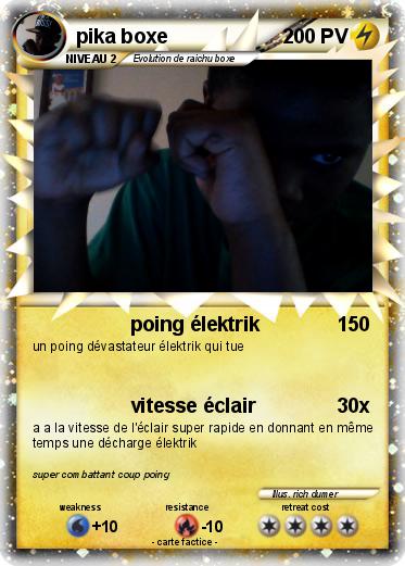 Pokemon pika boxe