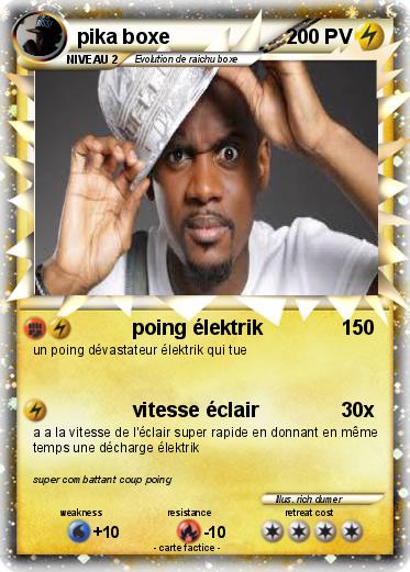 Pokemon pika boxe