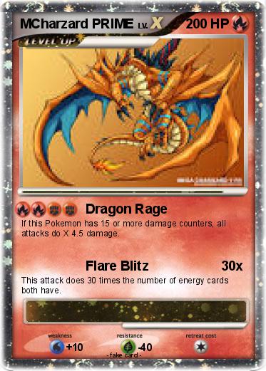 Pokemon MCharzard PRIME