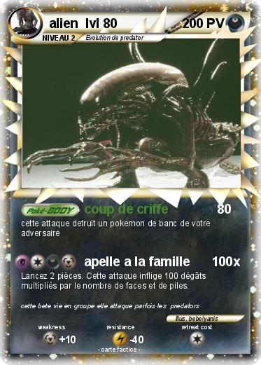 Pokemon alien  lvl 80
