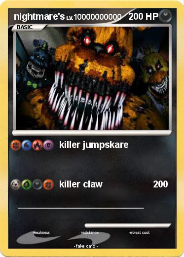 Pokemon nightmare's