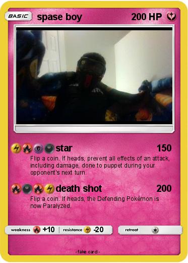 Pokemon spase boy