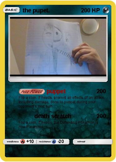 Pokemon the pupet.