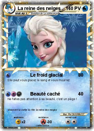 Pokemon La reine des neiges